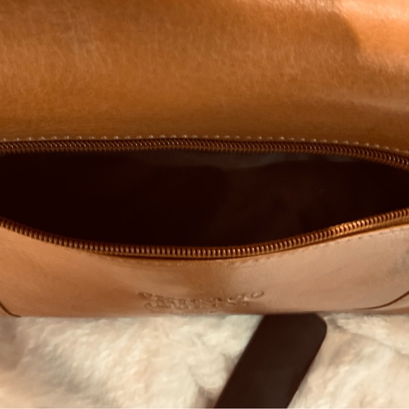 Genuine Leather CHICAGO BULLS NBA Embossed Messenger Laptop Bag Lin Edition NEW - Picture 4 of 16